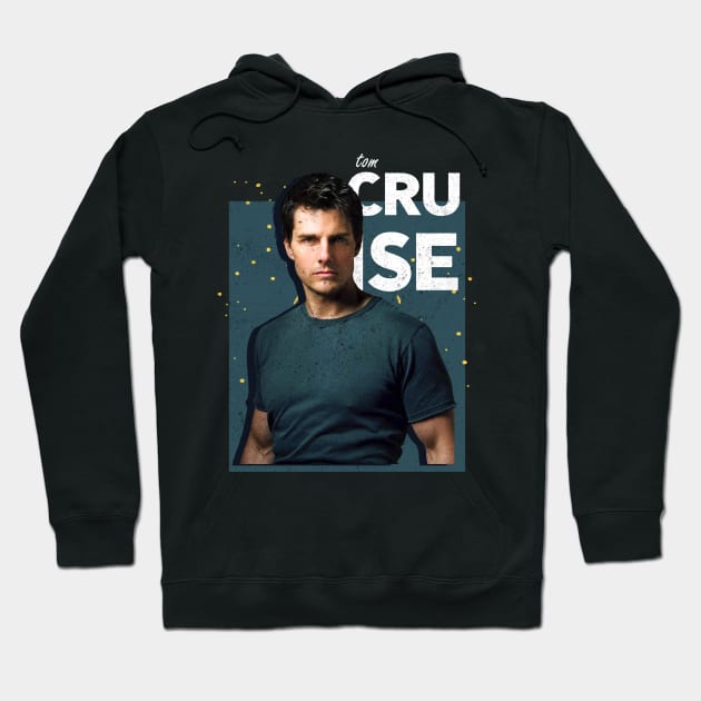 tom cruise actors vintage style Hoodie by kalush club